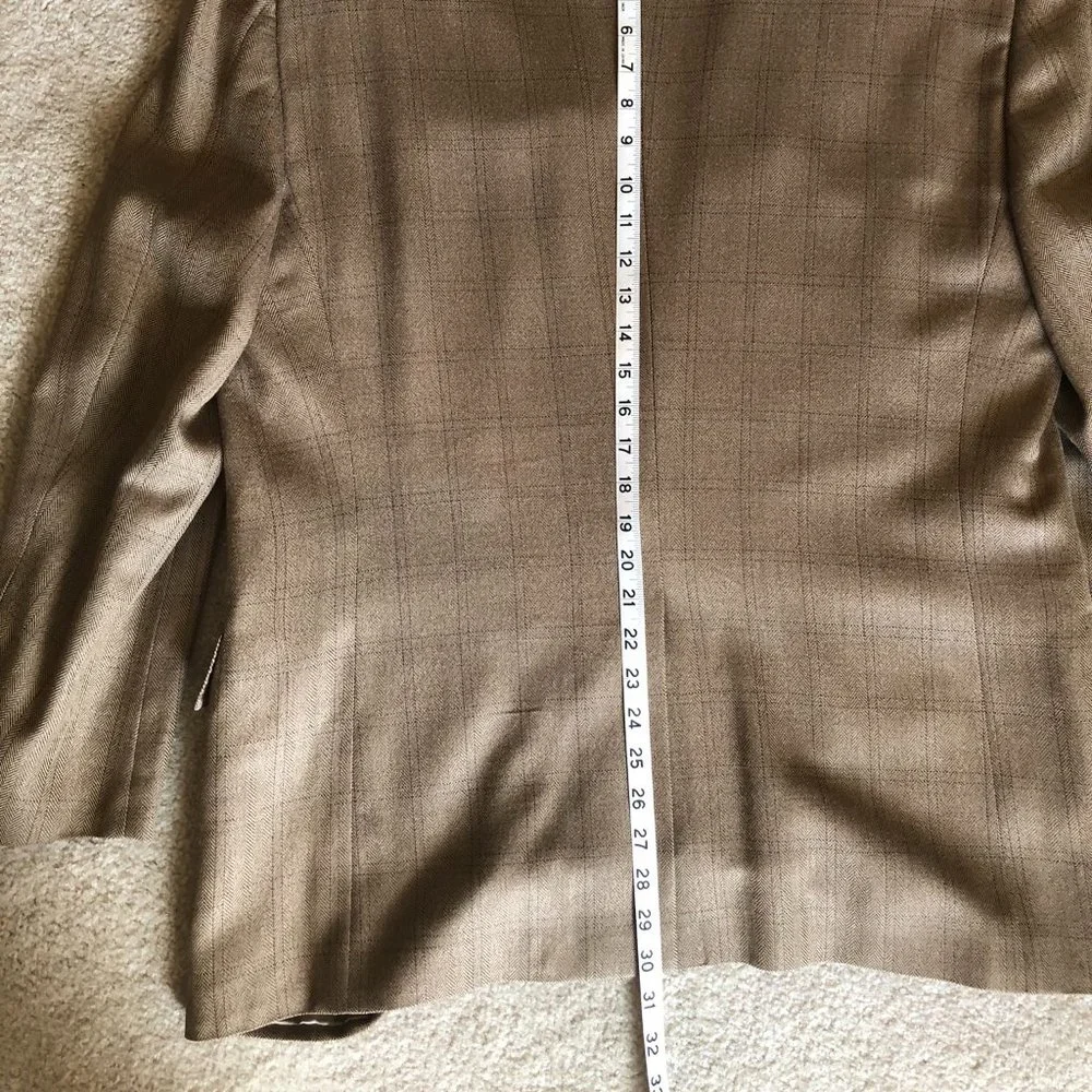 HICKEY FREEMAN Silk/Wool Sport Coat Size 44R - Picture 11 of 12